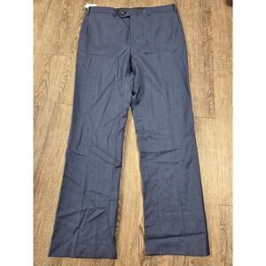 Indochino NWT Navy Blue Flat Front Men's Slack Suit Pants Size 30x28